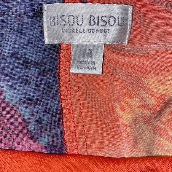 NWOT Bisou Bisou Michele Maxi Dress SZ 14 - Picture 5 of 7